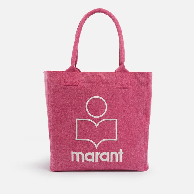 Isabel Marant Yenky Small Logo Cotton-Canvas Tote Bag