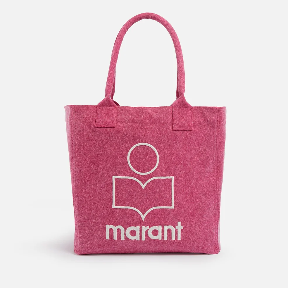 Isabel Marant Yenky Small Logo Cotton-Canvas Tote Bag Image 1