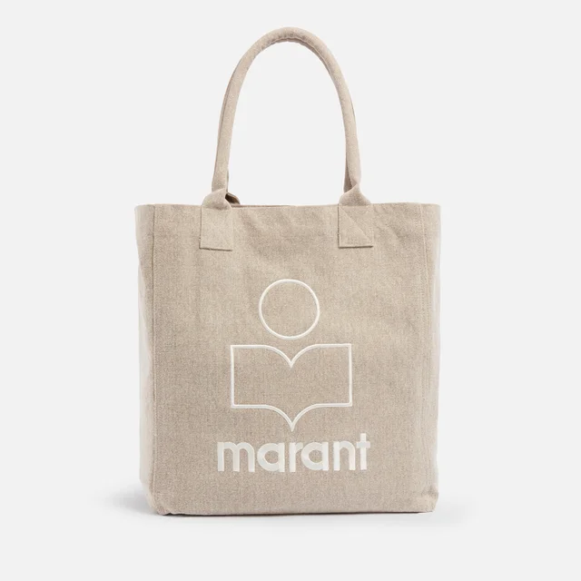 Isabel Marant Yenky Logo Cotton-Canvas Tote Bag