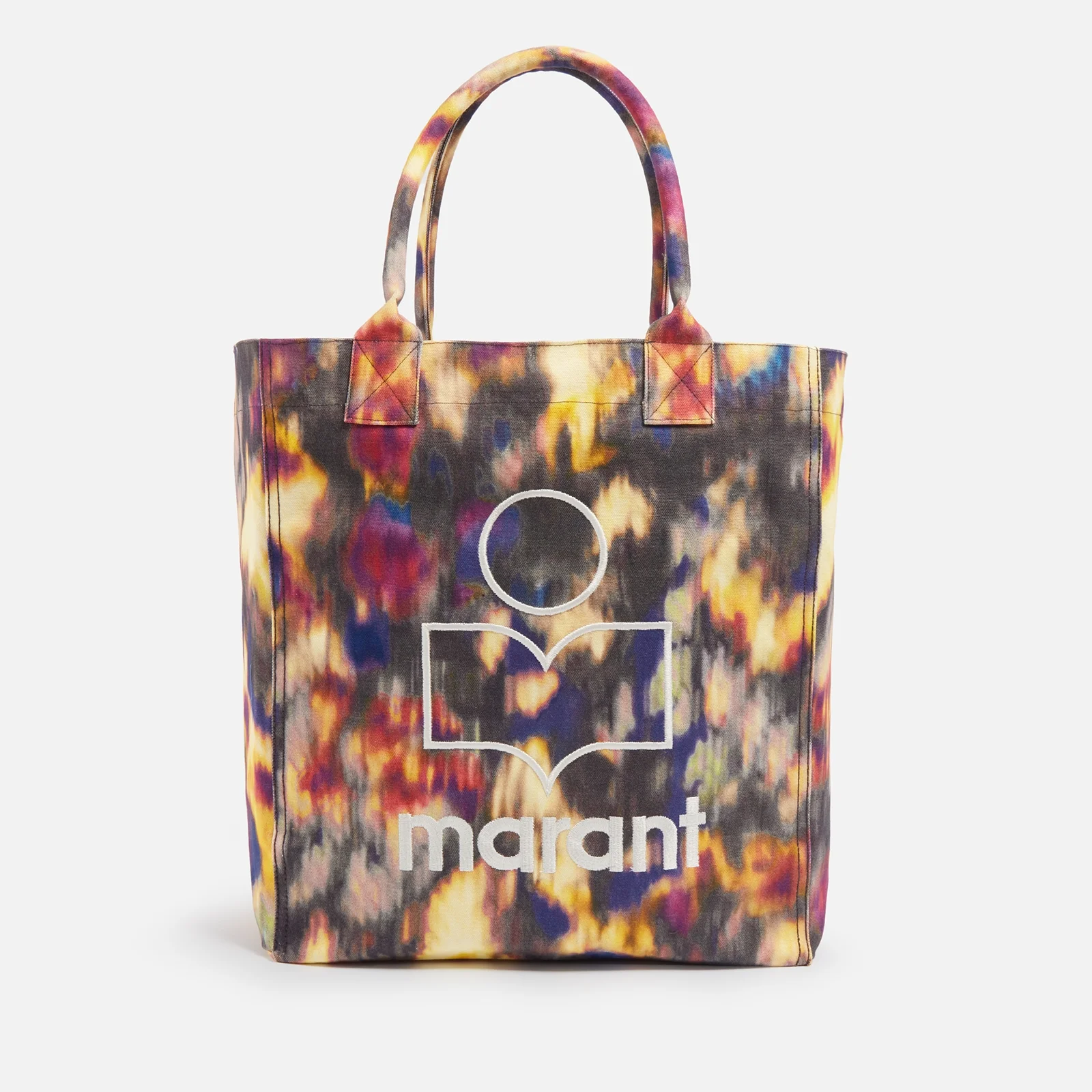 Isabel Marant Yenky Logo Cotton-Canvas Tote Bag Image 1