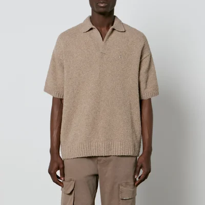 REPRESENT Wool-Blend Polo Shirt