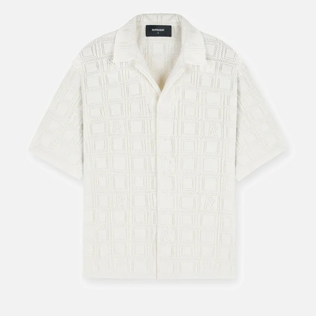 REPRESENT Lace Knitted Shirt