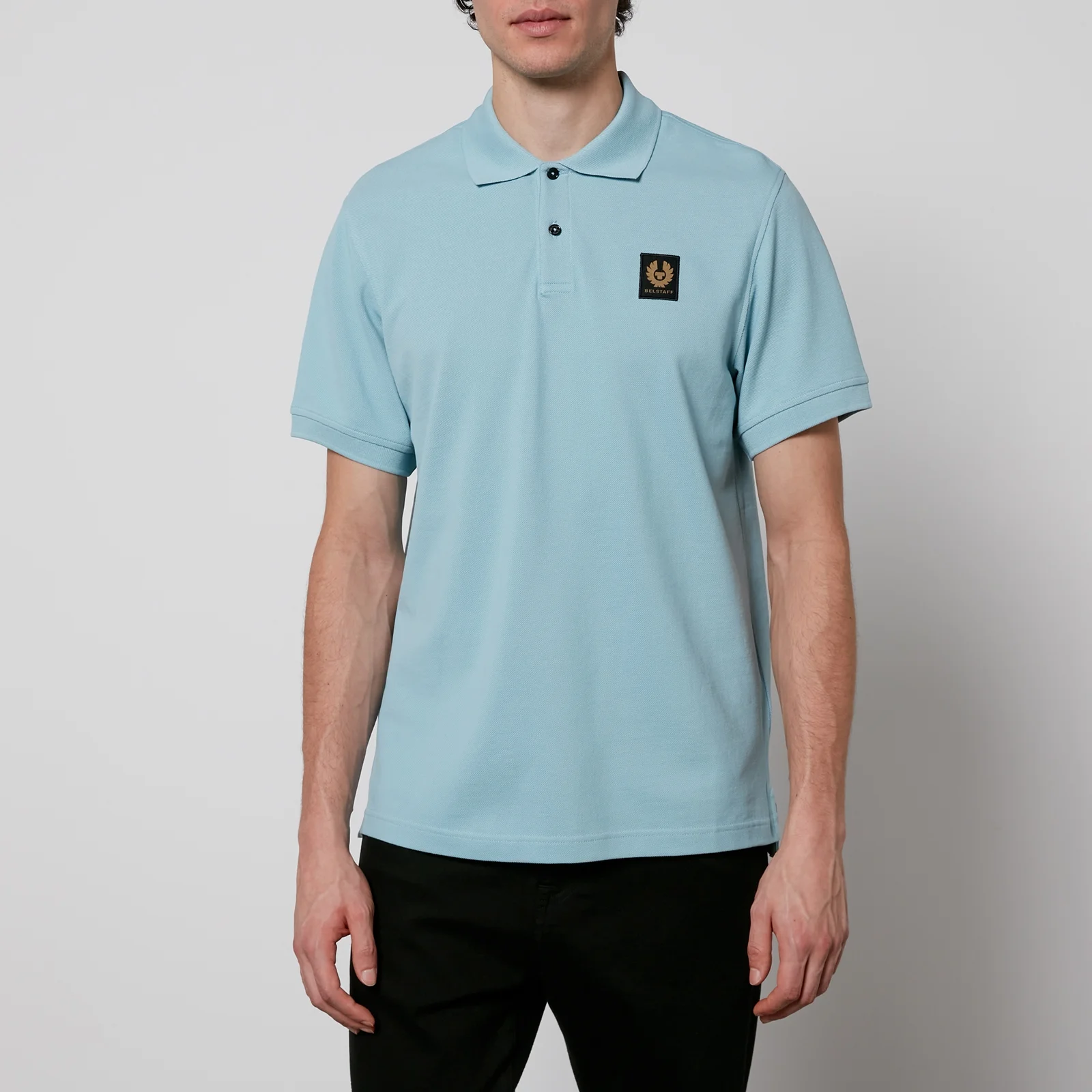 Belstaff Cotton-Piqué Polo Shirt Image 1