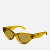 Bottega Veneta Injection Acetate Cat Eye Sunglasses - Image 1