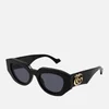 Gucci Geometrical Acetate Sunglasses - Black - Image 1