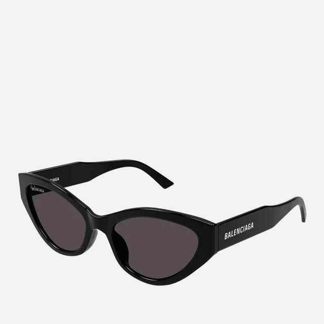 Balenciaga Acetate Flat Cat Eye-Frame Sunglasses