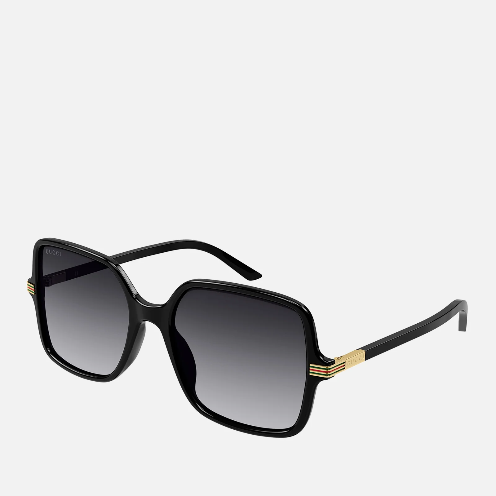 Gucci Square Frame Acetate Sunglasses - Black Image 1