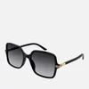 Gucci Square Frame Acetate Sunglasses - Black - Image 1