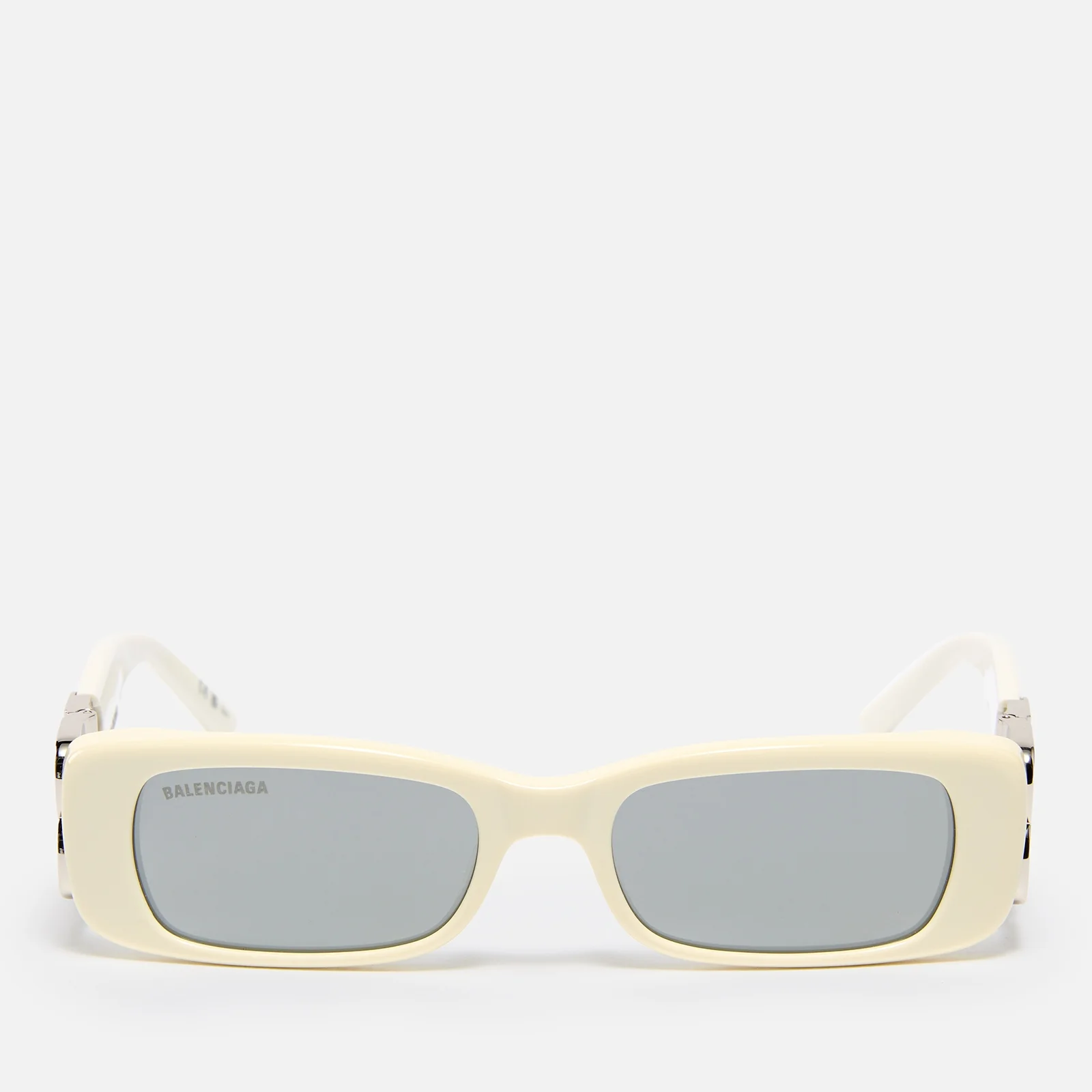 Balenciaga Dynasty Acetate Rectangular-Frame Sunglasses Image 1