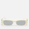Balenciaga Dynasty Acetate Rectangular-Frame Sunglasses - Image 1