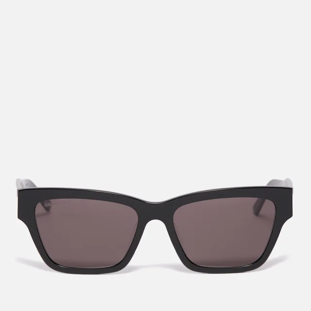 Balenciaga Acetate Rectangular-Frame Sunglasses