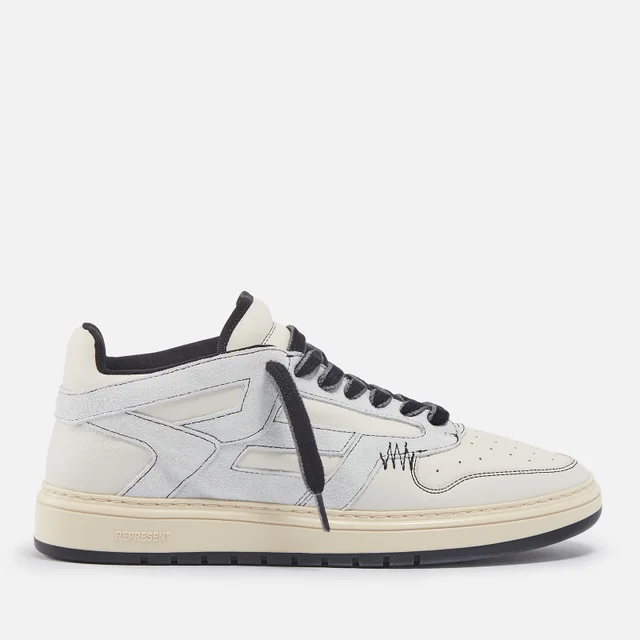 REPRESENT Men's Reptor Leather and Suede Trainers