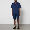 Polo Ralph Lauren Logo-Print Cotton-Blend Short Pyjama Set - Image 1