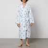Polo Ralph Lauren Printed Striped Cotton Dressing Gown - Image 1