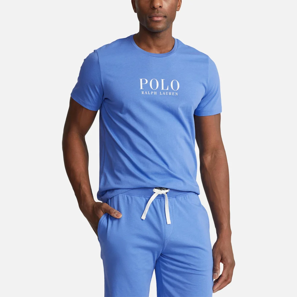 Polo Ralph Lauren Logo-Printed Cotton-Jersey Lounge T-Shirt Image 1