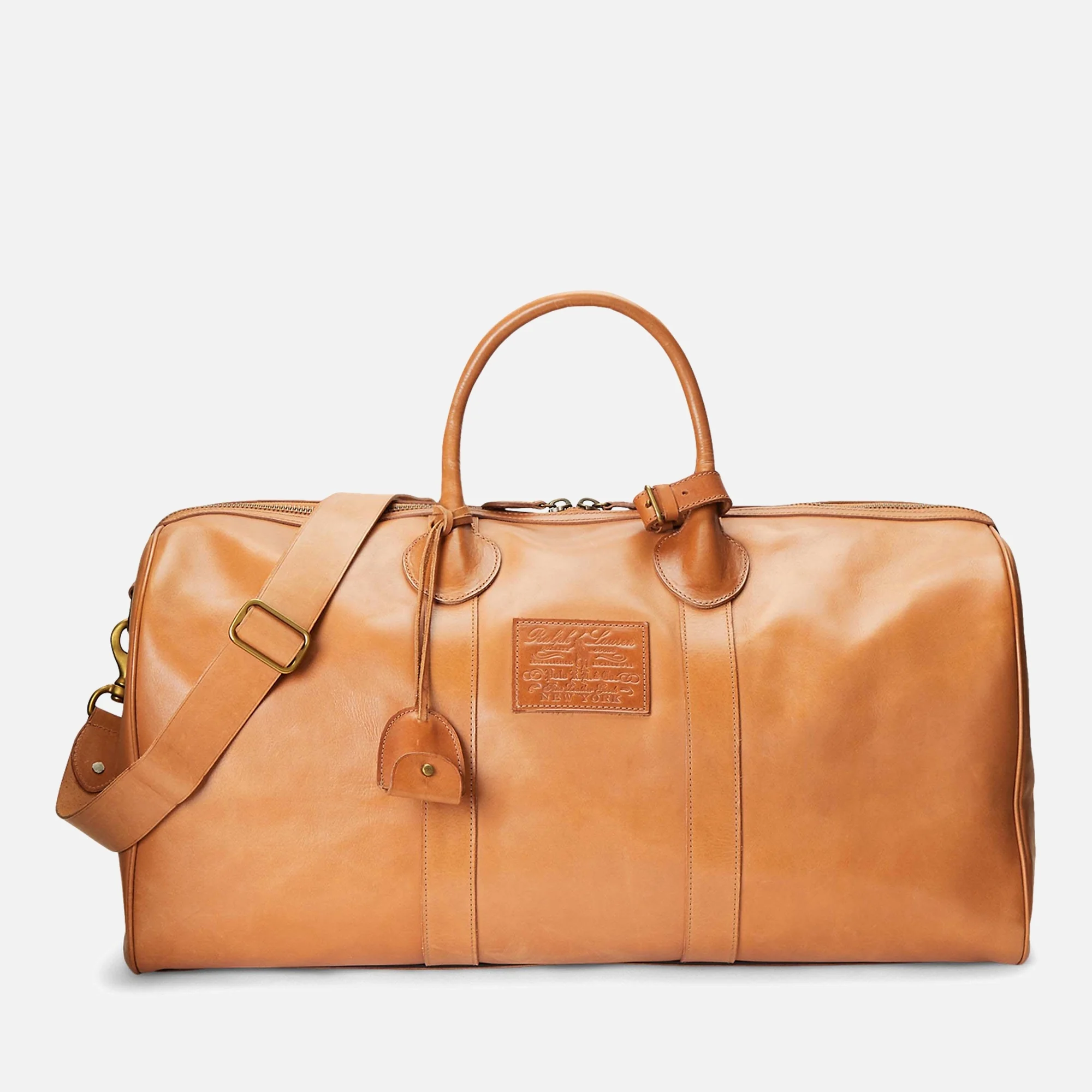 Polo Ralph Lauren Large Heritage Leather Duffle Bag Image 1
