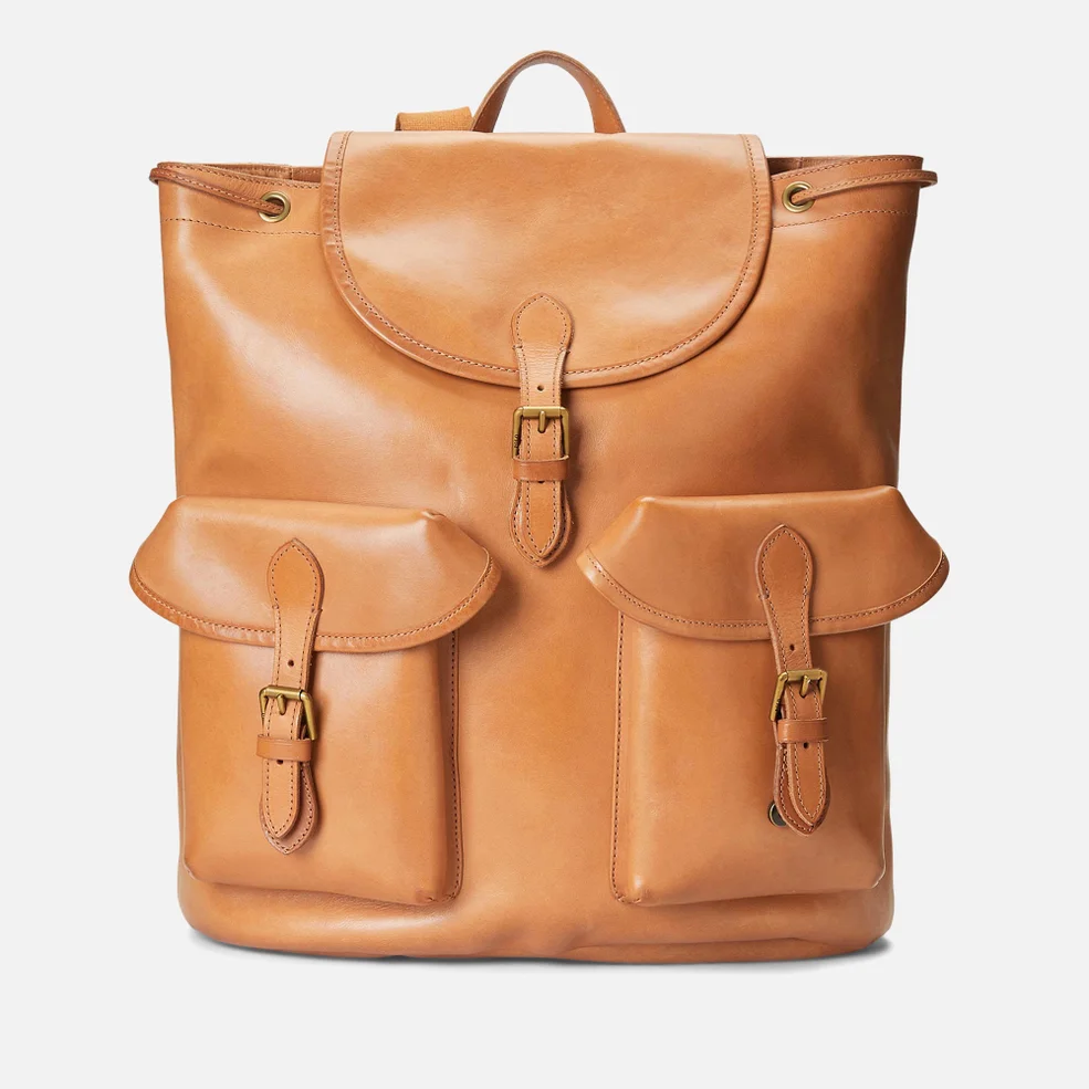 Polo Ralph Lauren Heritage Leather Backpack Image 1