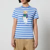 Polo Ralph Lauren Bear Striped Cotton-Jersey T-Shirt - Image 1