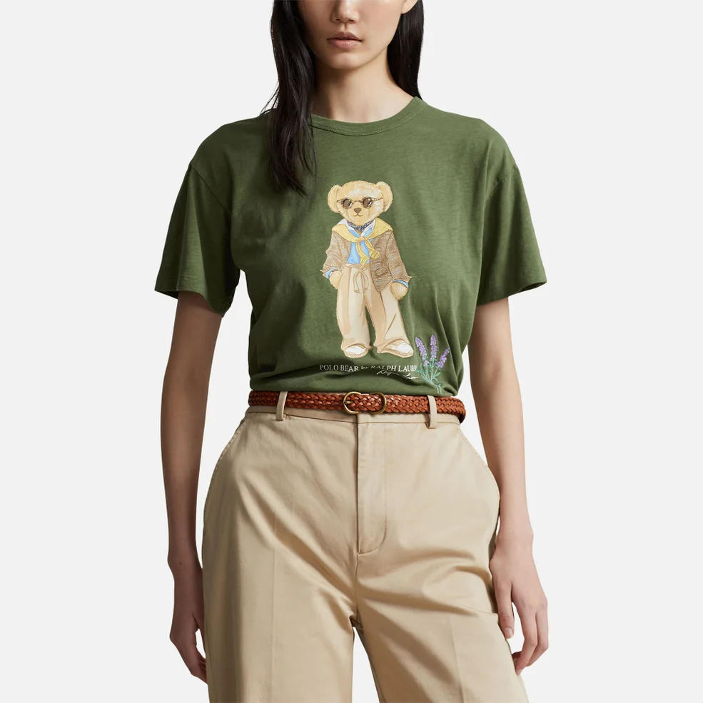 Polo Ralph Lauren Bear Cotton T-Shirt Image 1
