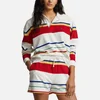 Polo Ralph Lauren Multi Stripe Flannel Rugby Sweatshirt - Image 1