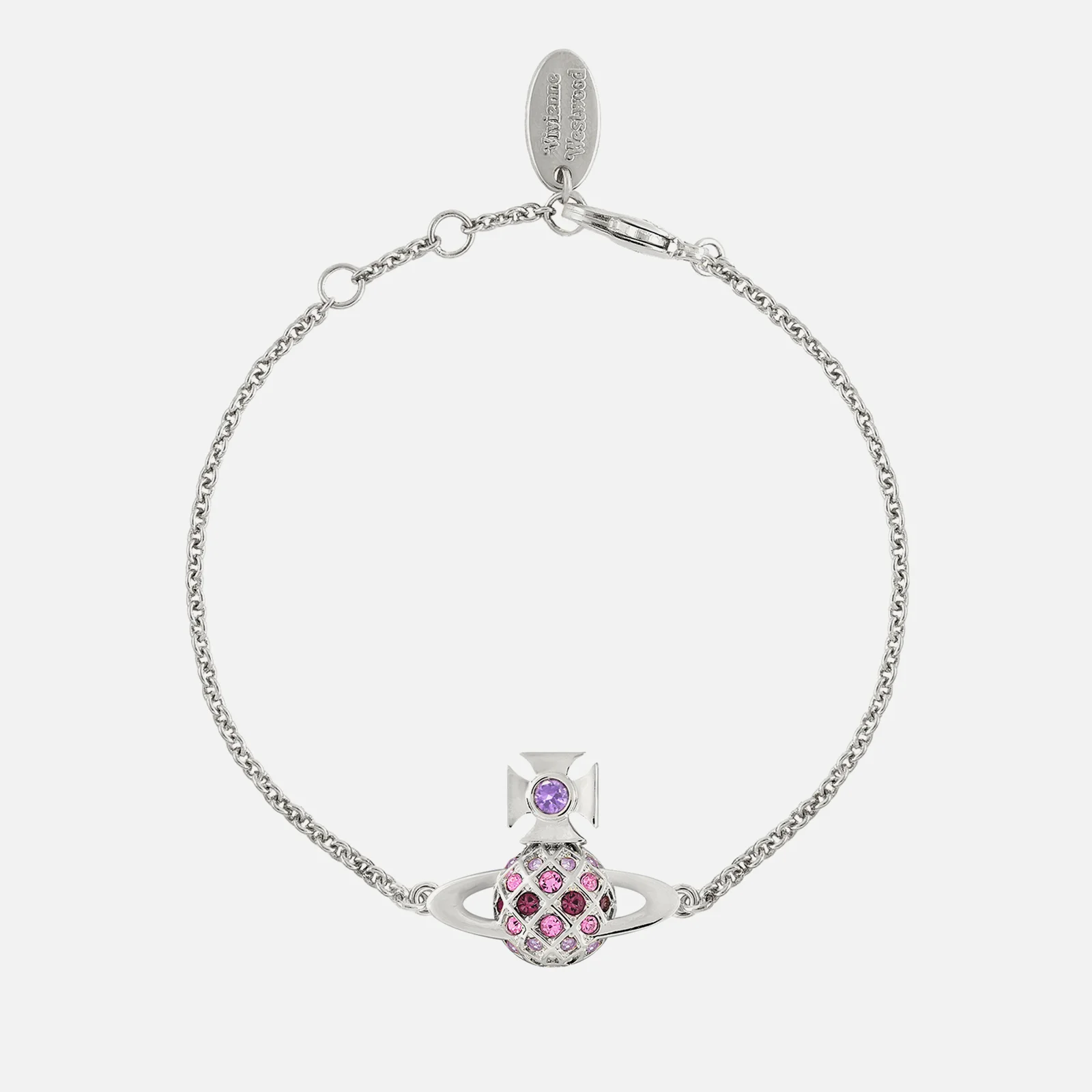 Vivienne Westwood Willa Bas Relief Silver-Tone Bracelet Image 1