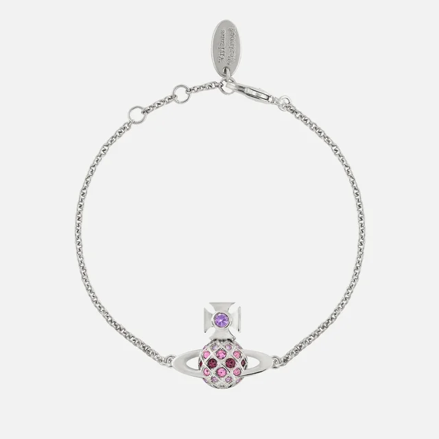 Vivienne Westwood Willa Bas Relief Silver-Tone Bracelet
