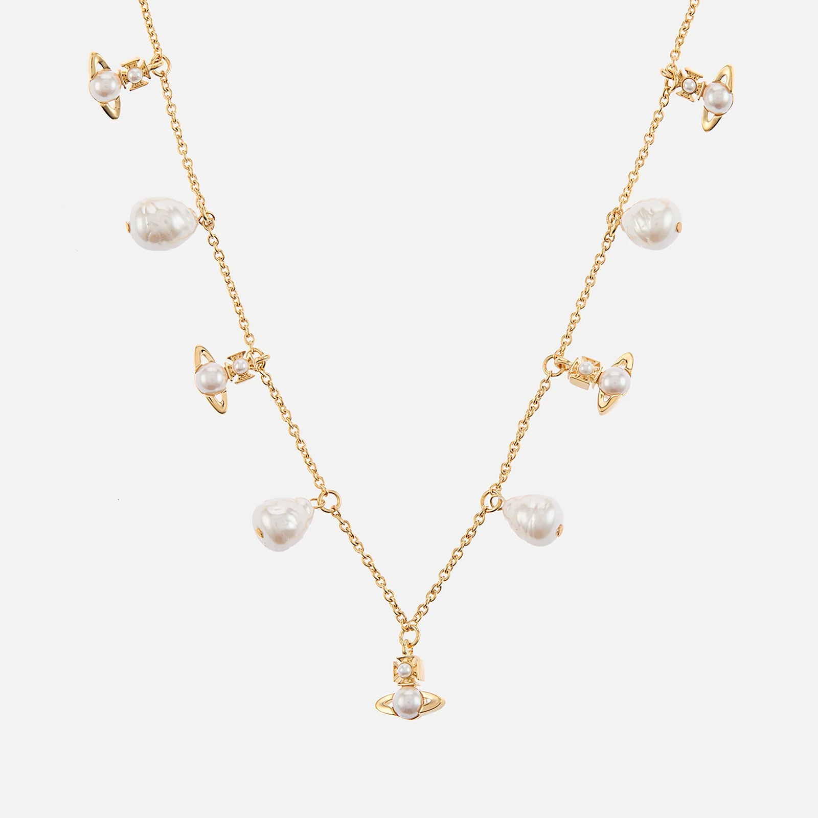 Vivienne Westwood Emiliana Baroque Pearl Gold-Tone Choker Necklace Image 1