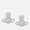 Vivienne Westwood Norabelle Silver-Tone Stud Earrings - Image 1