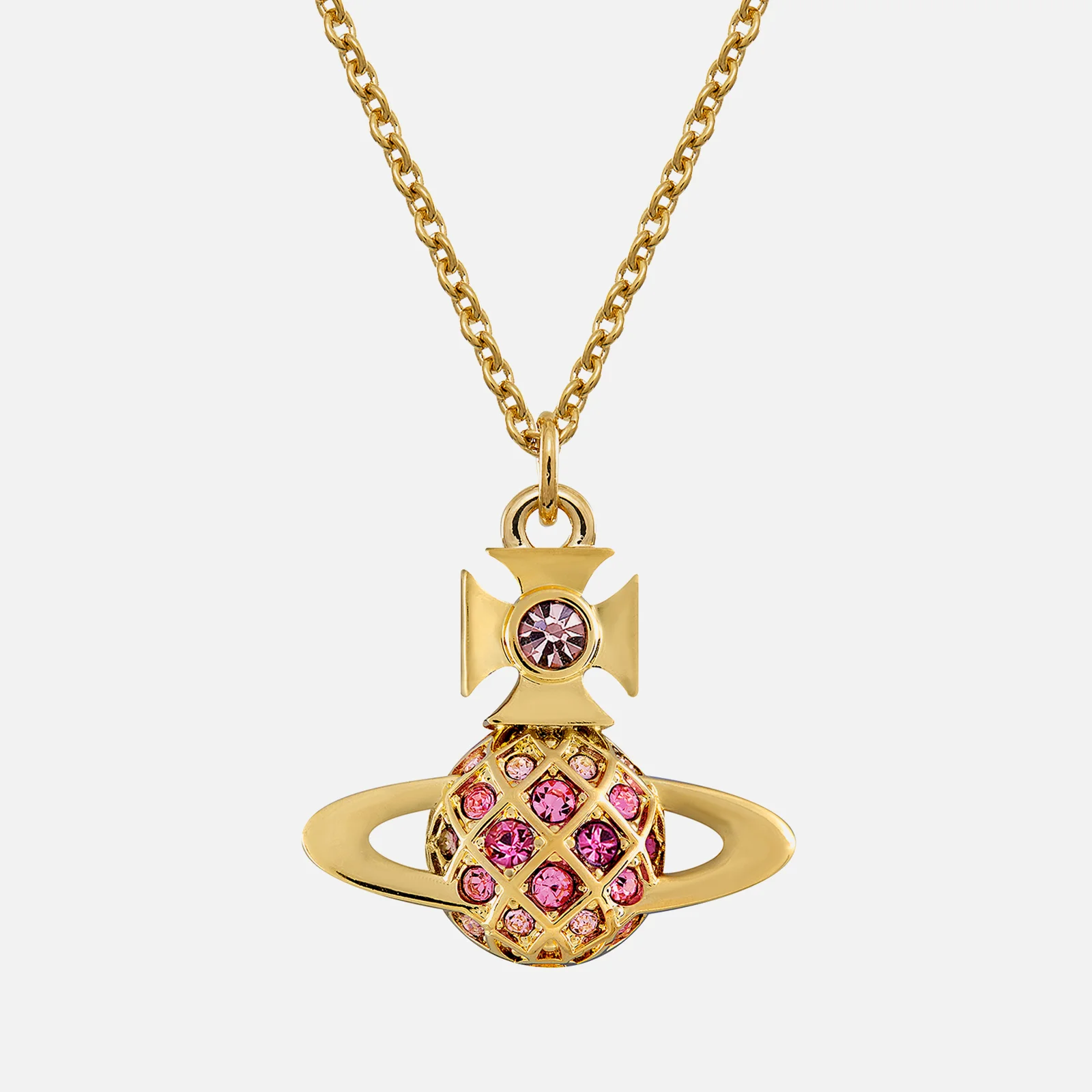 Vivienne Westwood Willa Bas Relief Gold-Tone Pendant Necklace Image 1
