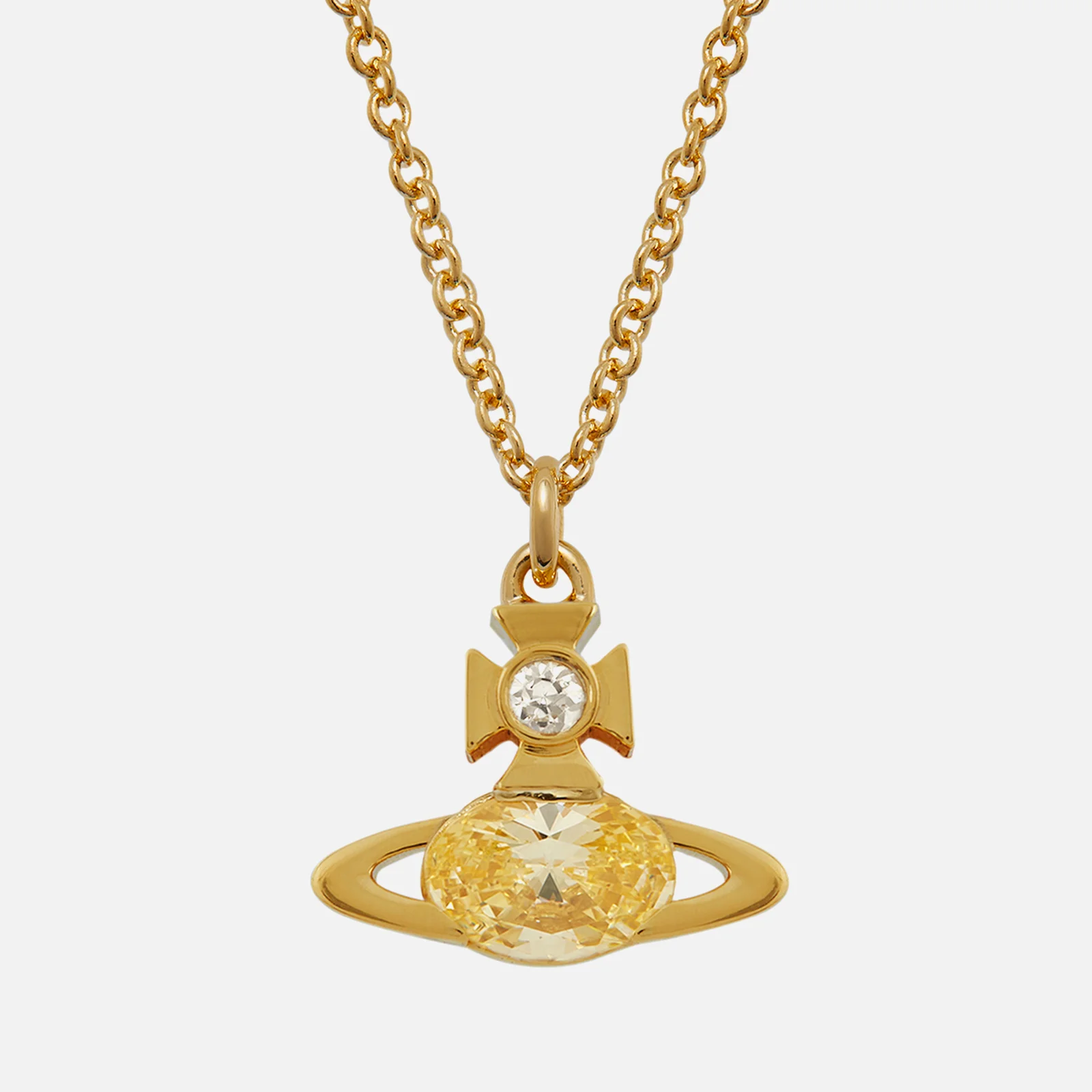 Vivienne Westwood Allie Gold Tone Pendant Necklace Image 1