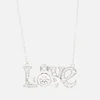 Vivienne Westwood Love Silver-Tone Crystal Necklace - Image 1