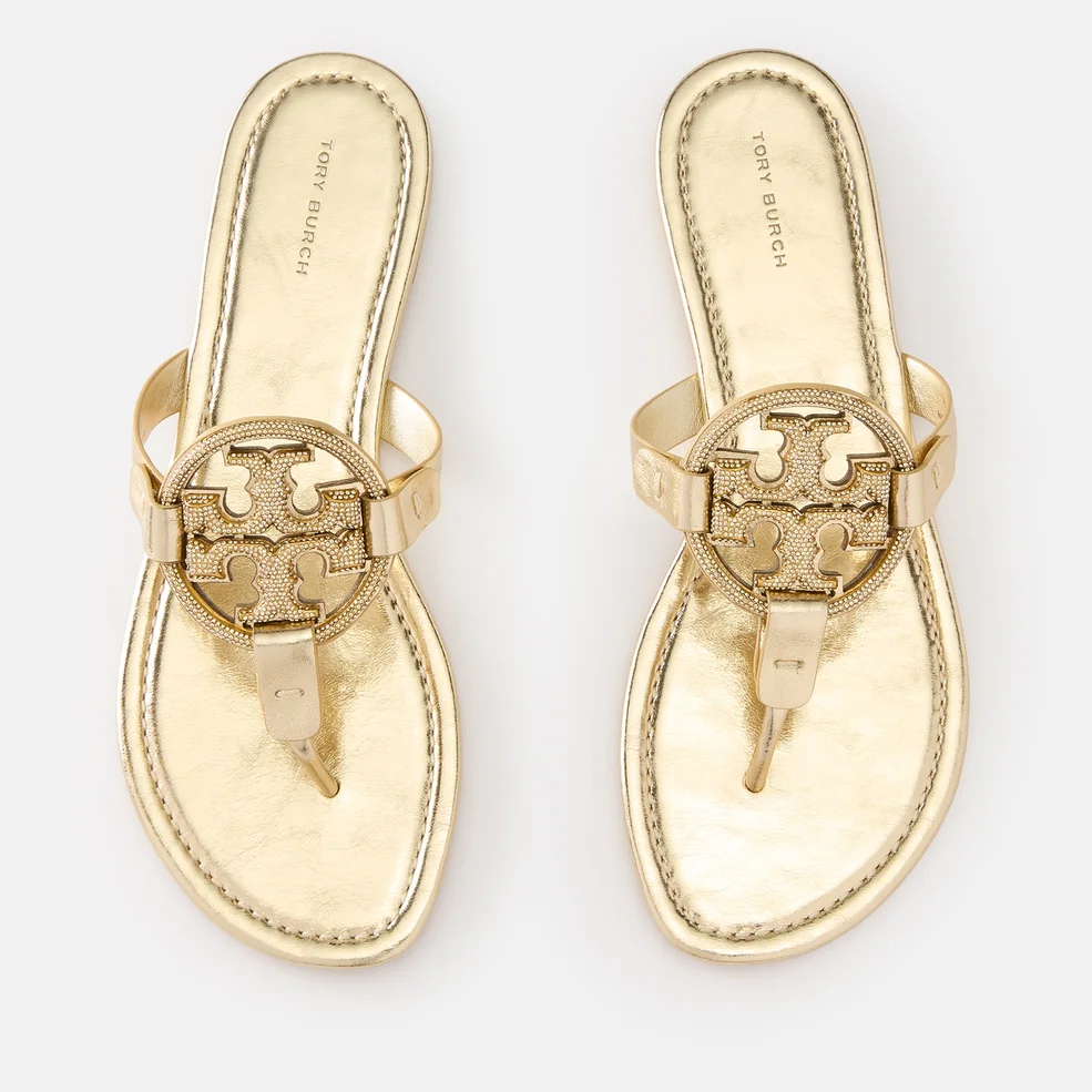 Tory Burch Women's Miller Embellished Leather Sandals Image 1
