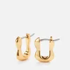 Jenny Bird Squiggle 14K Gold-Plated Huggie Earrings - Image 1