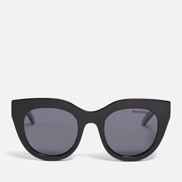 Le Specs Air Heart Oversized Tritan Sunglasses