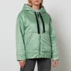 Max Mara The Cube Greenbox Hooded Quilted Shell Jacket - UK 10 - Image 1