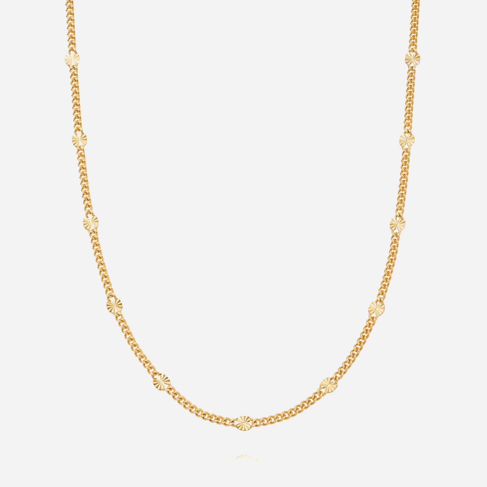 Daisy London Estée Lalonde Sunburst 18-Karat Gold-Plated Necklace Image 1