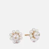 Daisy London Shrimps Pearl 18-Karat Gold-Plated Earrings - Image 1