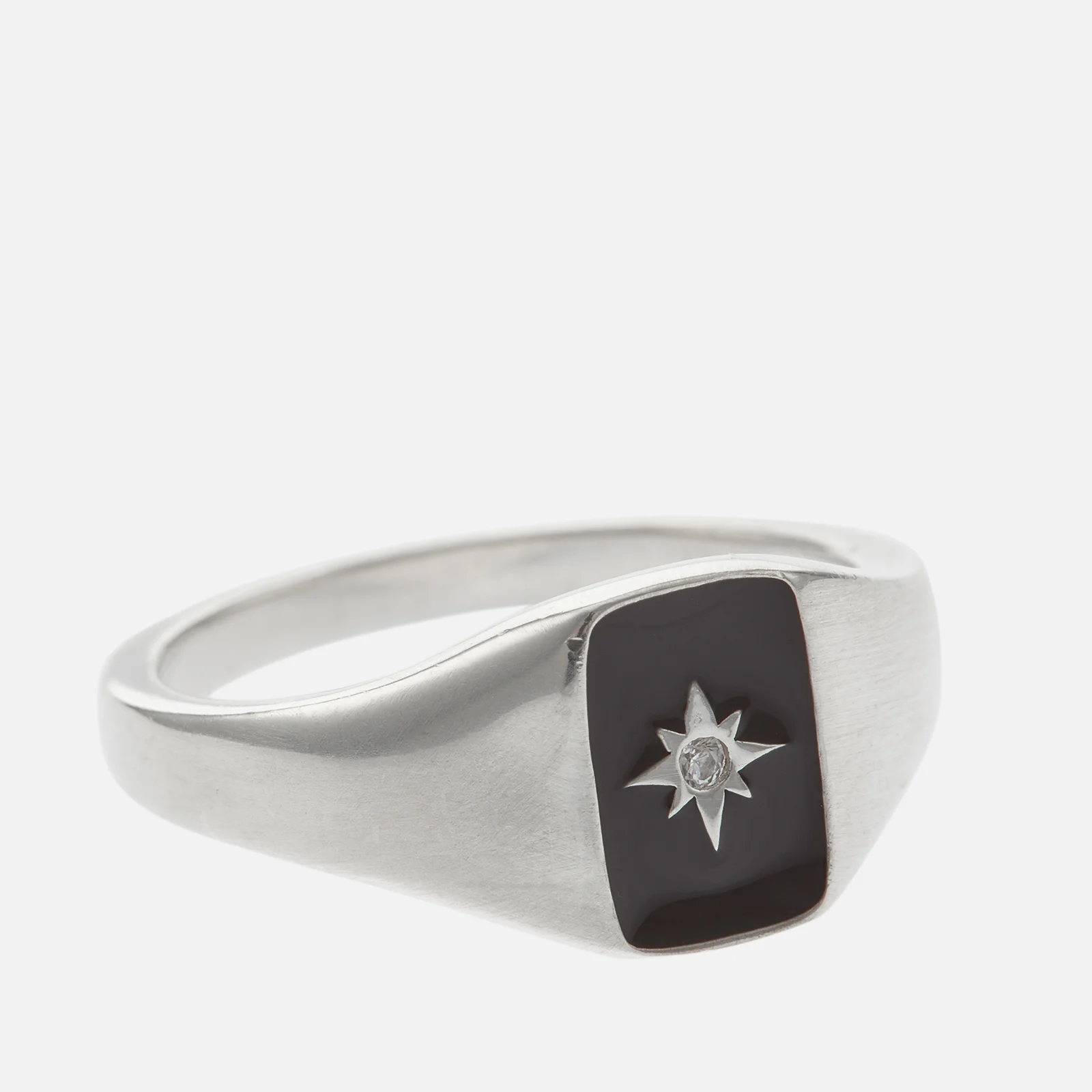 Serge Denimes Abysal Sterling Silver Signet Ring Image 1