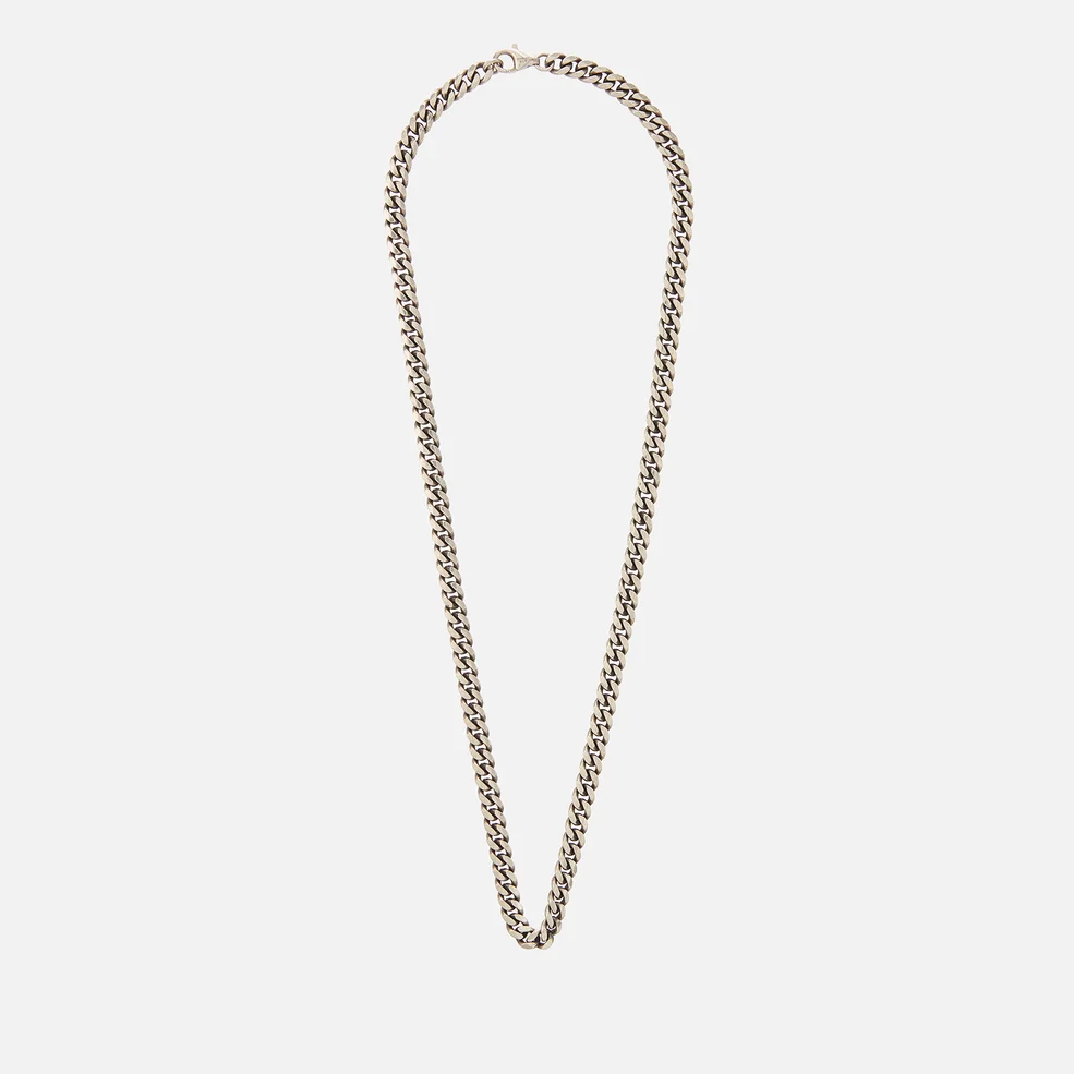 Serge Denimes Sterling Silver Curb Chain Necklace Image 1