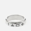 Serge Denimes Four Symbols Sterling Silver Ring - Image 1