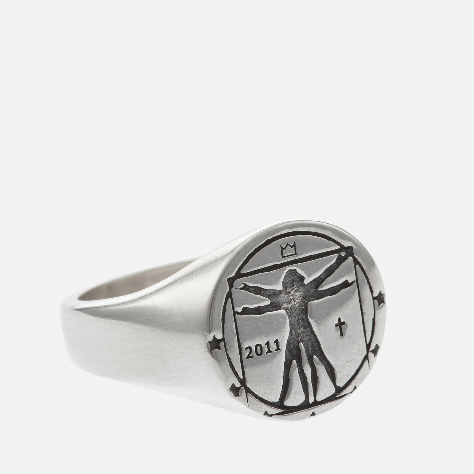 Serge Denimes Vitruvian Sterling Silver Ring Image 1