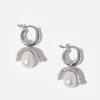 Pearl Octopuss.y Baby Paris Freshwater Pearl Silver-Plated Drop Earrings - Image 1