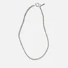 Pearl Octopuss.y Skinny Silver-Plated Crystal Necklace - Image 1
