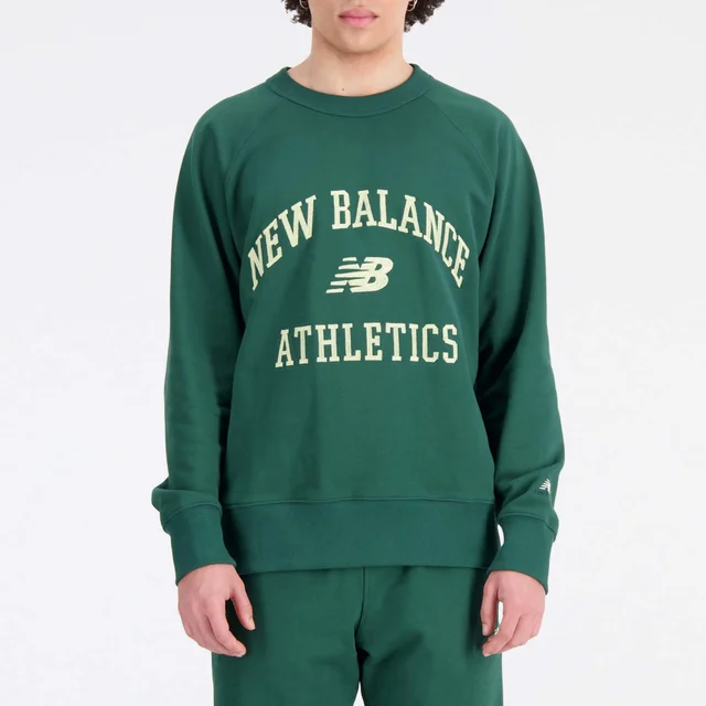 New Balance Athletics Varsity Cotton-Fleece Sweatshirt