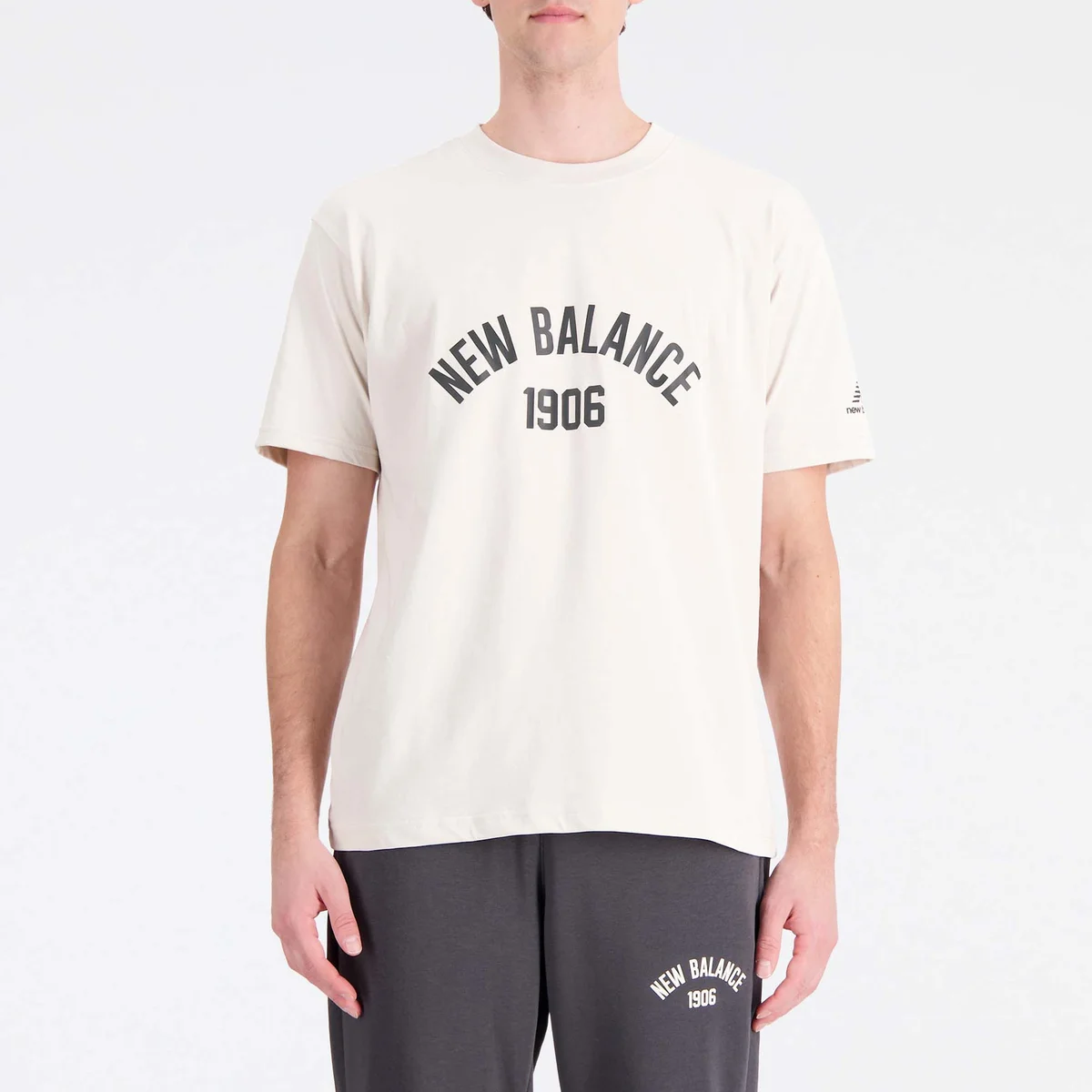 New Balance Essentials Varsity Cotton-Jersey T-Shirt Image 1