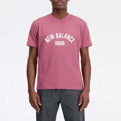 New Balance Essentials Varsity Cotton-Jersey T-Shirt