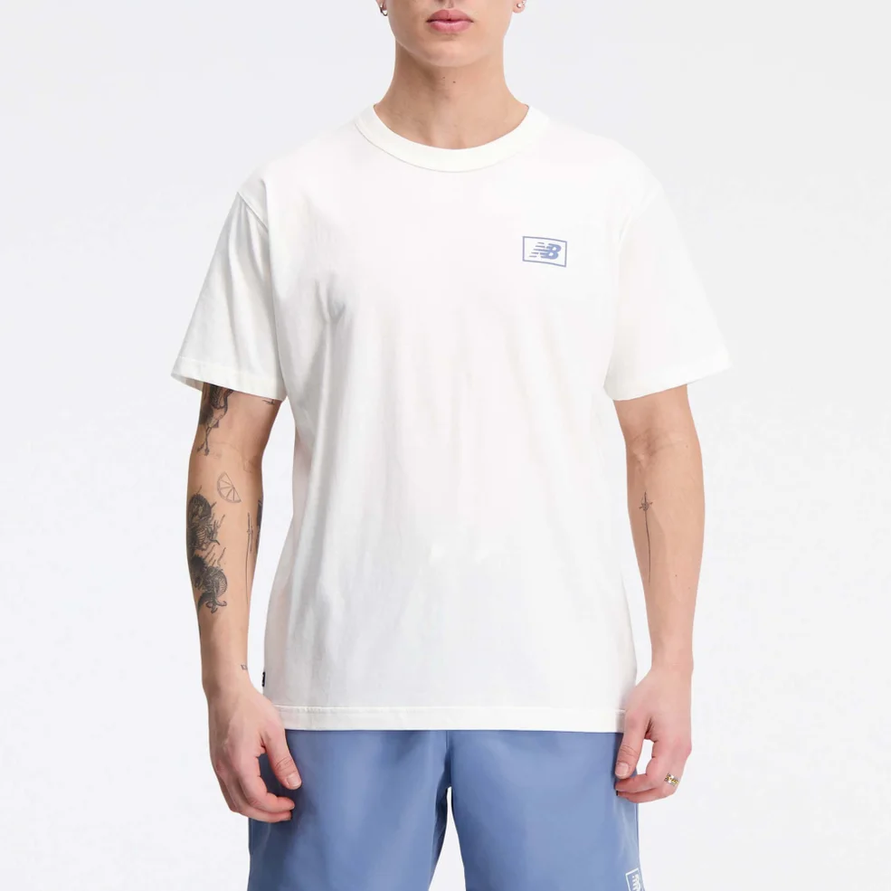 New Balance NB Essentials Graphic Cotton-Jersey T-Shirt Image 1