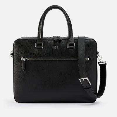 Ferragamo Textured Leather Briefcase