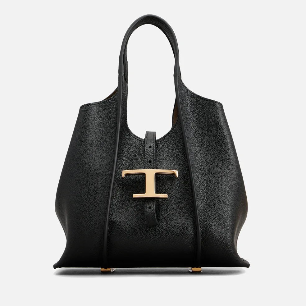 Tod's Mini T Timeless Leather Hobo Bag Image 1