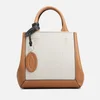 Tod's CLN Large Canvas and Leather Tote Bag - Image 1